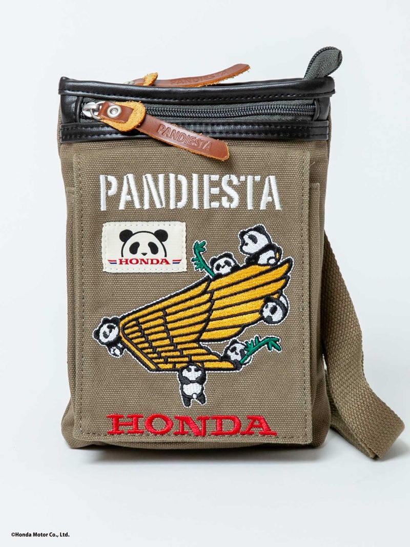 【HONDA×PANDIESTA JAPAN】“WING LOGO”刺繍入り2WAYシザーケース