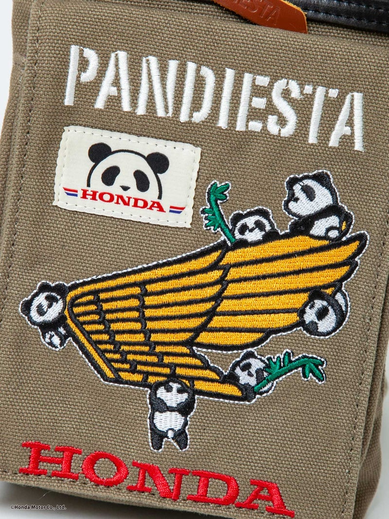 【HONDA×PANDIESTA JAPAN】“WING LOGO”刺繍入り2WAYシザーケース