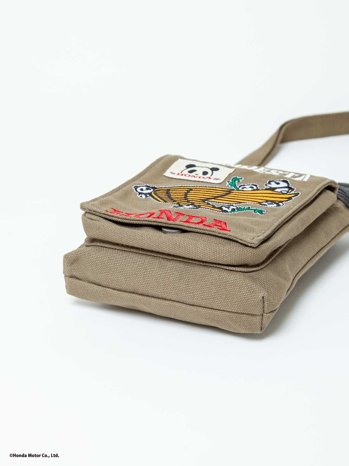 【HONDA×PANDIESTA JAPAN】“WING LOGO”刺繍入り2WAYシザーケース