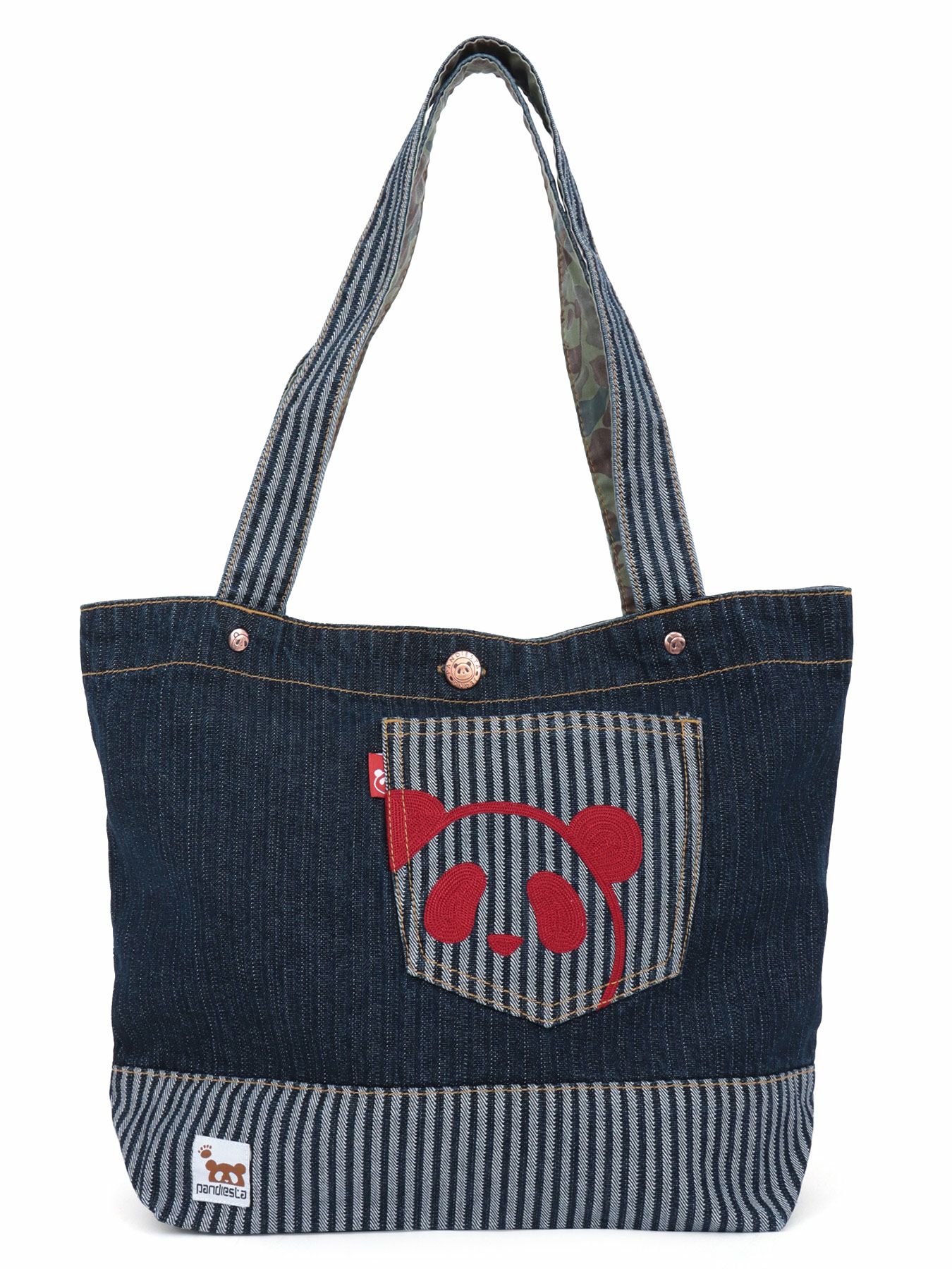 PANDIESTA JAPAN】熊猫謹製 刺繍トートバッグ | 流儀圧搾 ONLINE SHOP