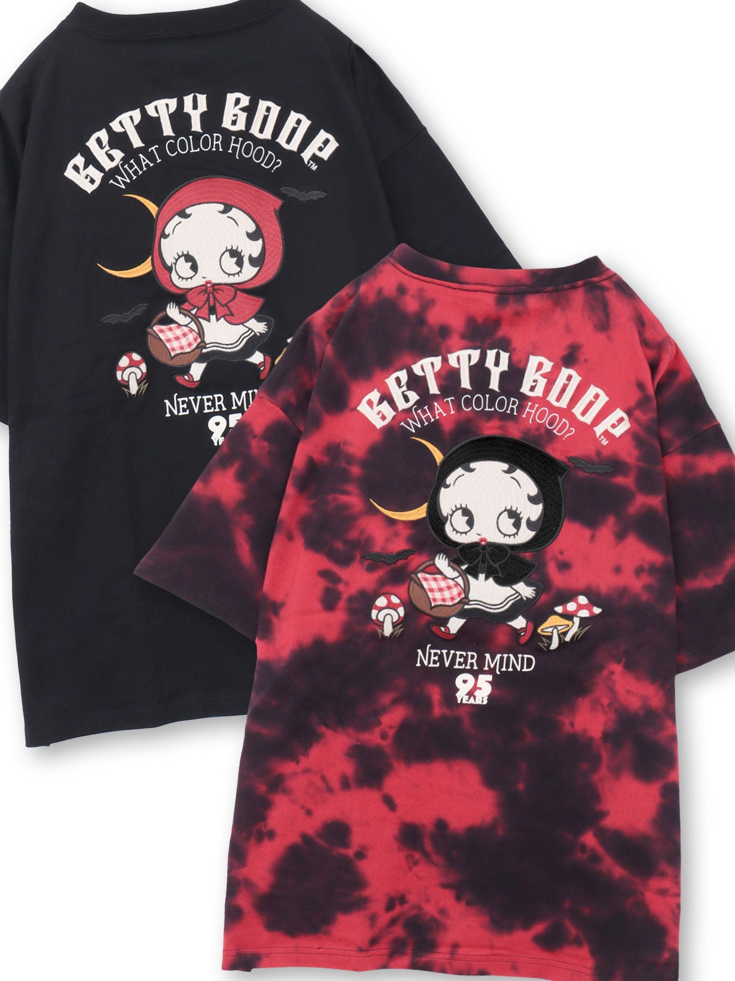 BETTY BOOP】“赤ずきんベイビーベティ”刺繍Tシャツ | 流儀圧搾 ONLINE