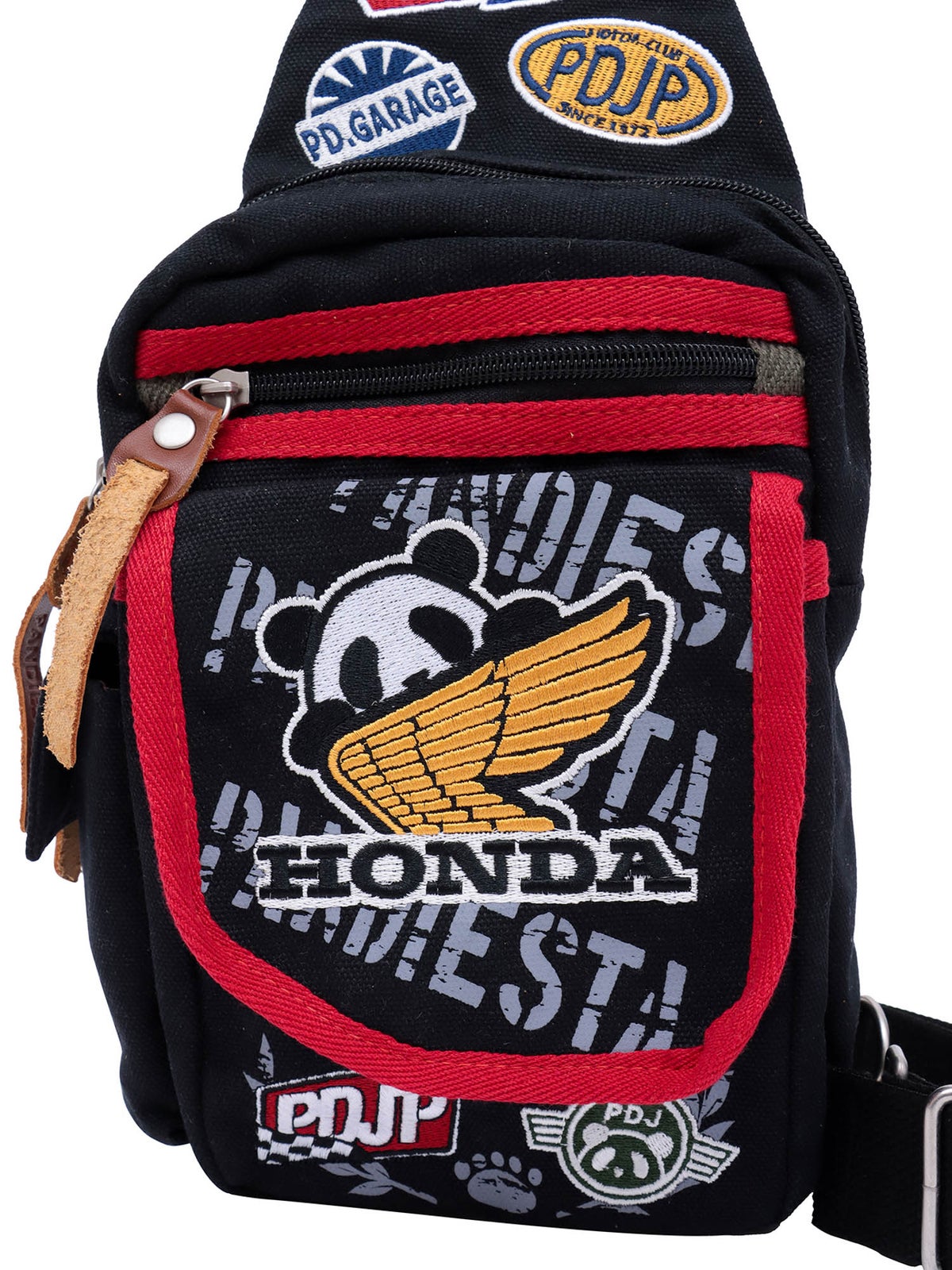  【HONDA×PANDIESTA JAPAN】“パンダウィング”ミリタリーワンショルダーバッグ
