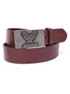  【AVIREX】AIR FORCE MARK BUCKLE COW LEATHER BELT〔LIMITED〕