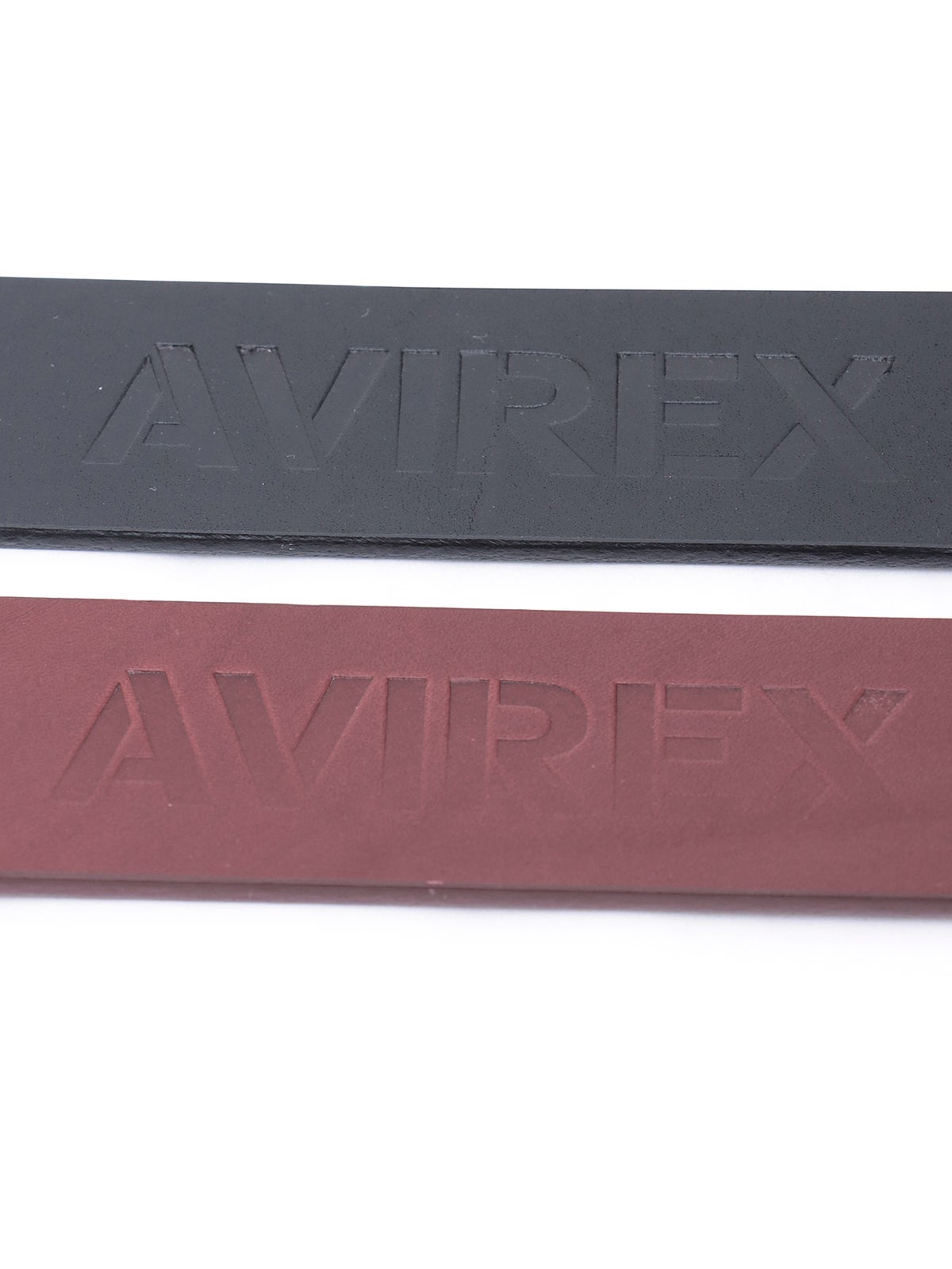  【AVIREX】AIR FORCE MARK BUCKLE COW LEATHER BELT〔LIMITED〕