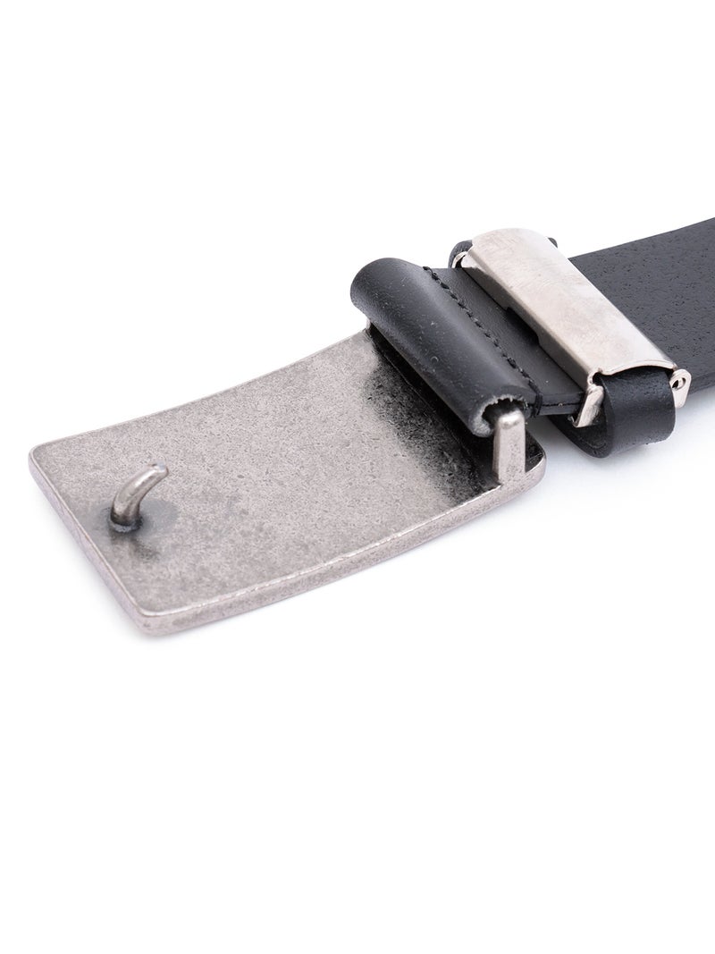  【AVIREX】AIR FORCE MARK BUCKLE COW LEATHER BELT〔LIMITED〕