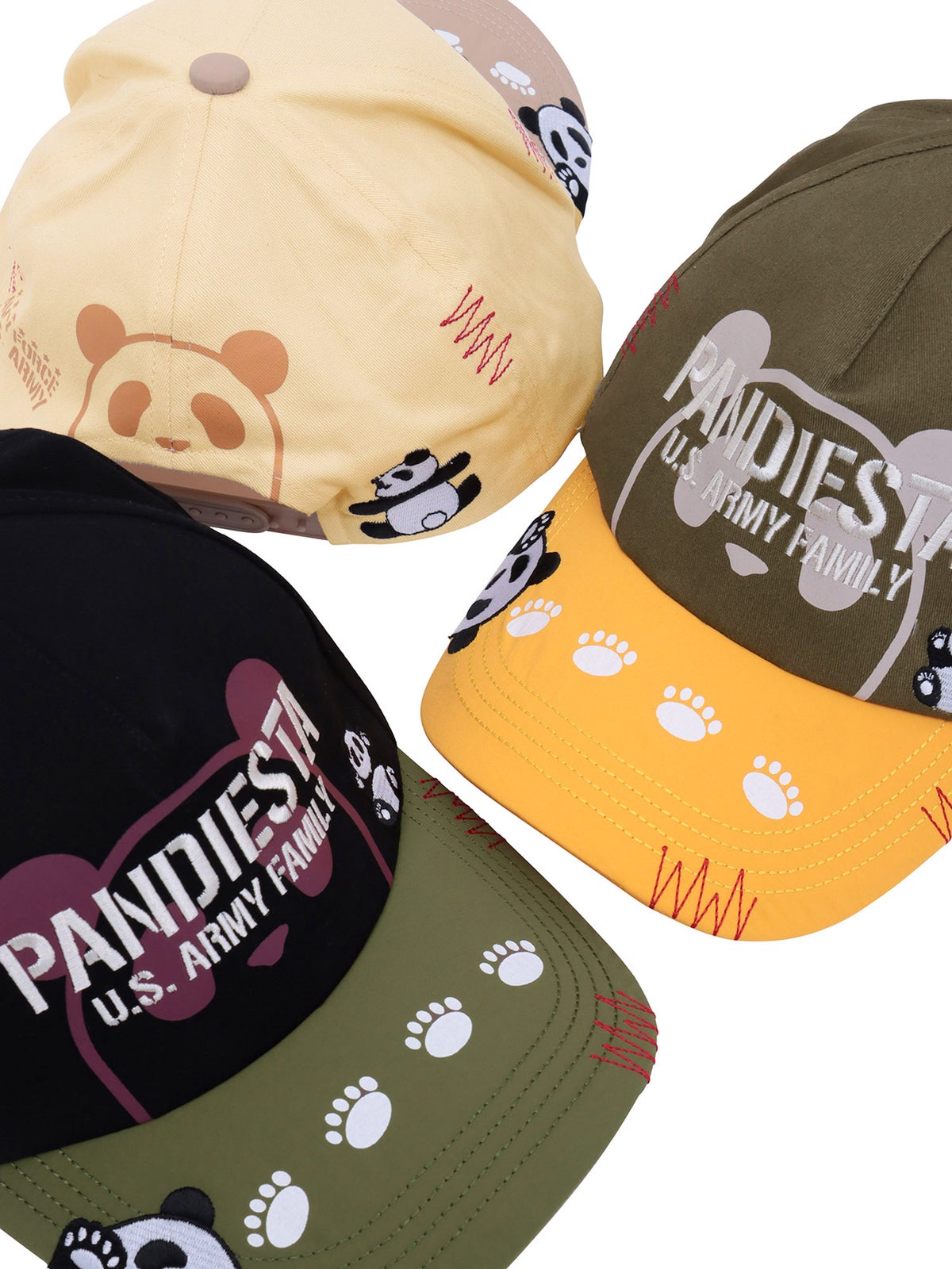 【PANDIESTA JAPAN】ナイロン切り替えミリタリーキャップ