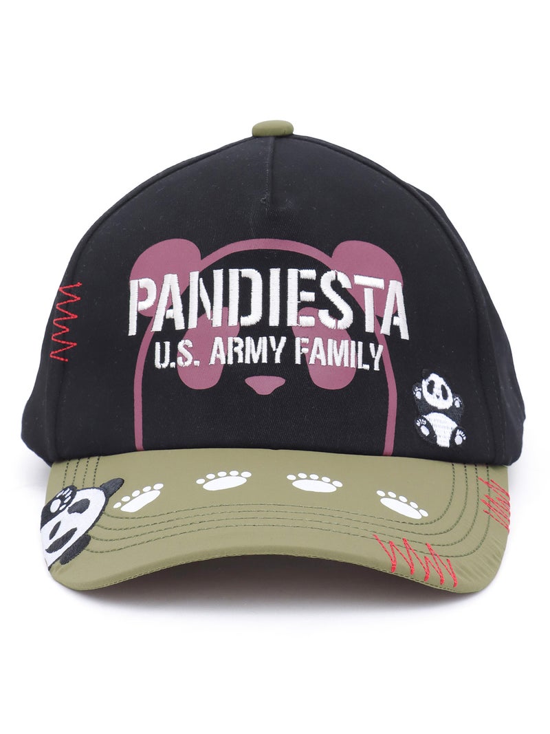 【PANDIESTA JAPAN】ナイロン切り替えミリタリーキャップ