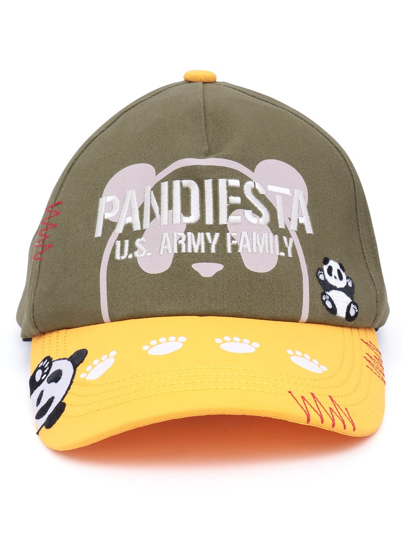 【PANDIESTA JAPAN】ナイロン切り替えミリタリーキャップ