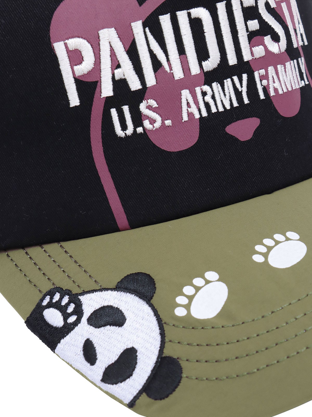 【PANDIESTA JAPAN】ナイロン切り替えミリタリーキャップ