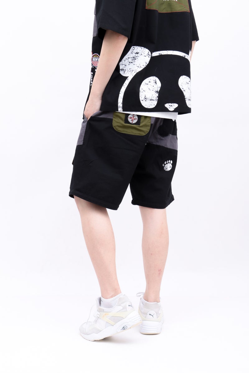 【PANDIESTA JAPAN】ナイロン切替ミリタリー2WAYパンツ