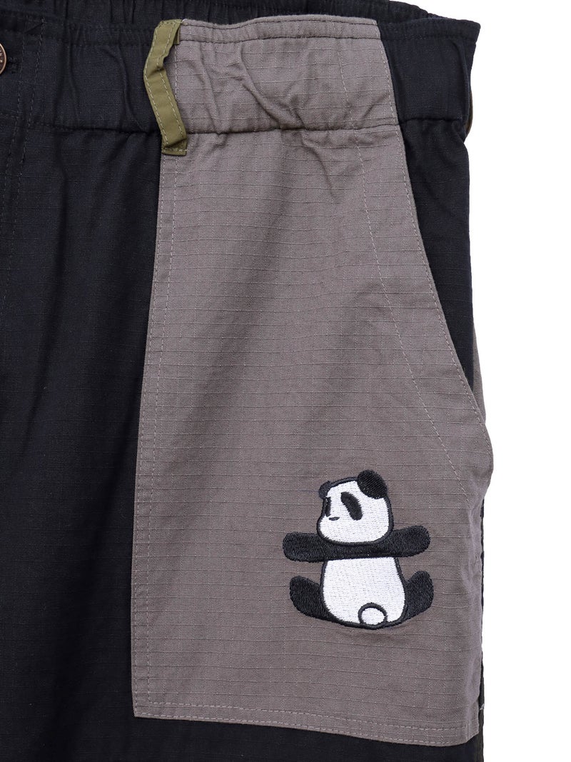 【PANDIESTA JAPAN】ナイロン切替ミリタリー2WAYパンツ