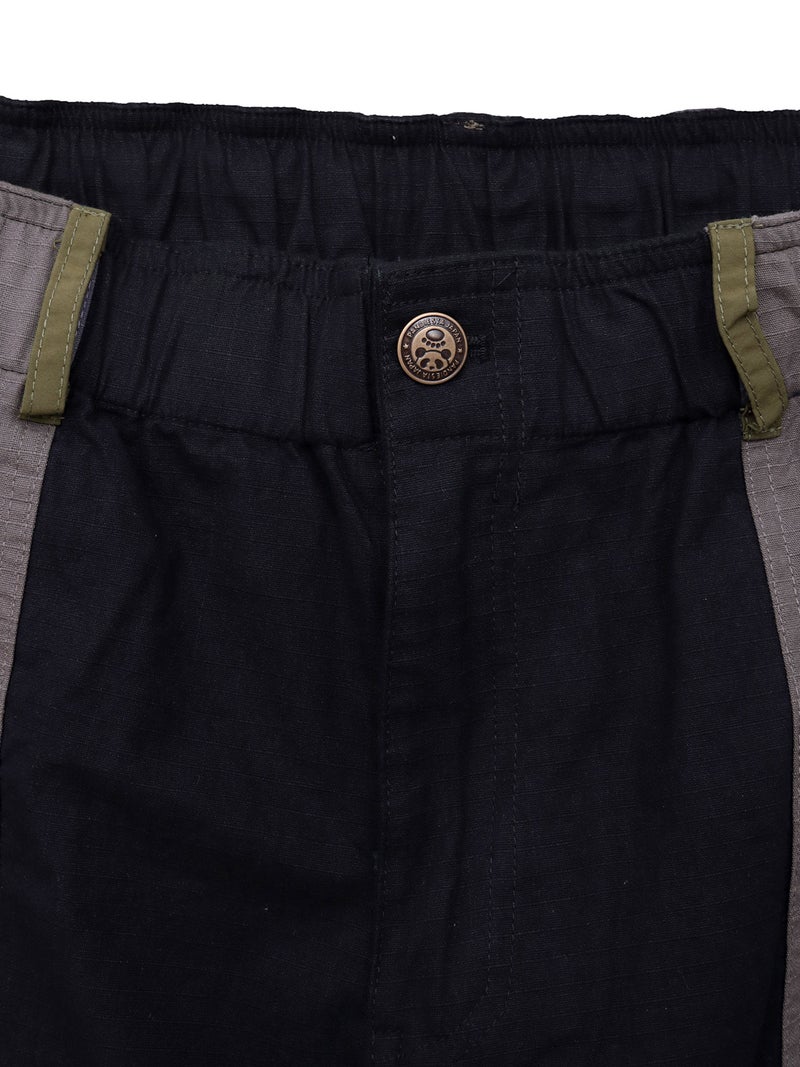 【PANDIESTA JAPAN】ナイロン切替ミリタリー2WAYパンツ