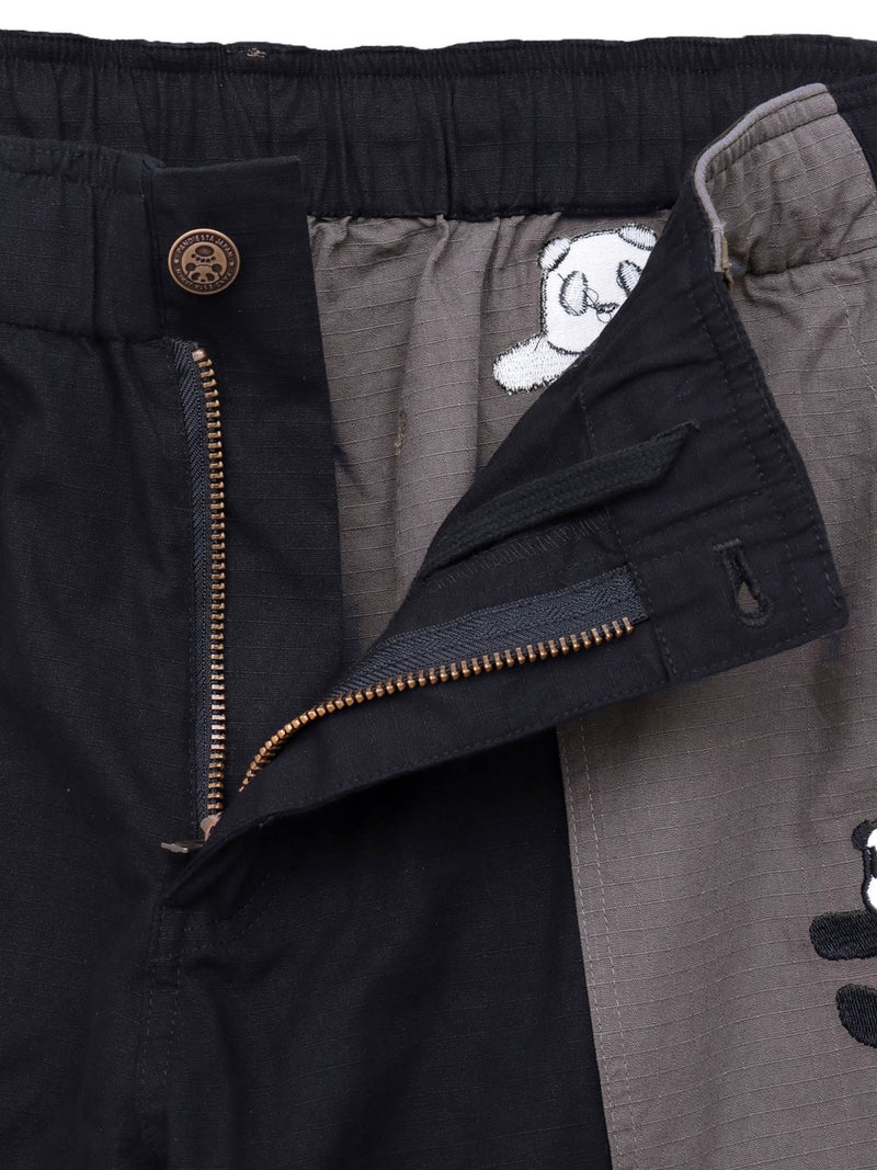 【PANDIESTA JAPAN】ナイロン切替ミリタリー2WAYパンツ