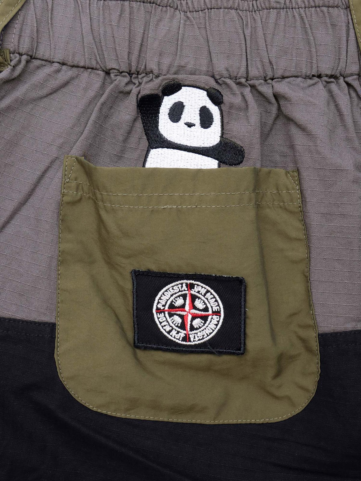 【PANDIESTA JAPAN】ナイロン切替ミリタリー2WAYパンツ