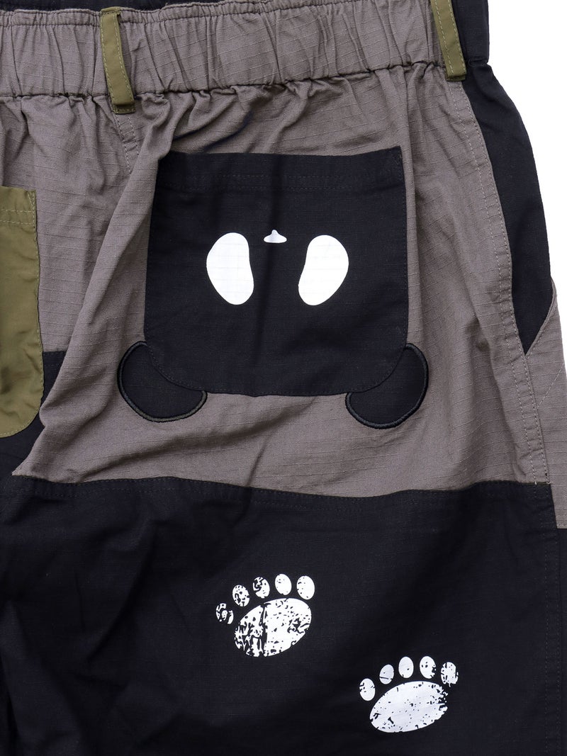 【PANDIESTA JAPAN】ナイロン切替ミリタリー2WAYパンツ