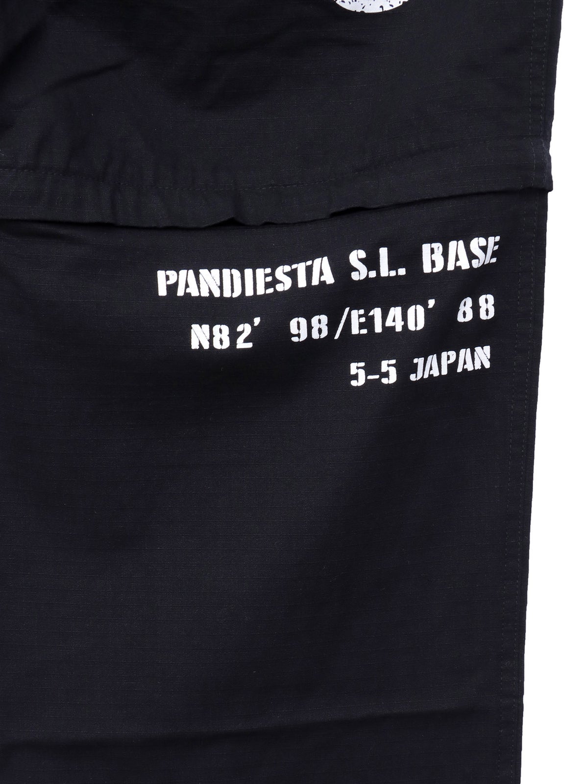 【PANDIESTA JAPAN】ナイロン切替ミリタリー2WAYパンツ