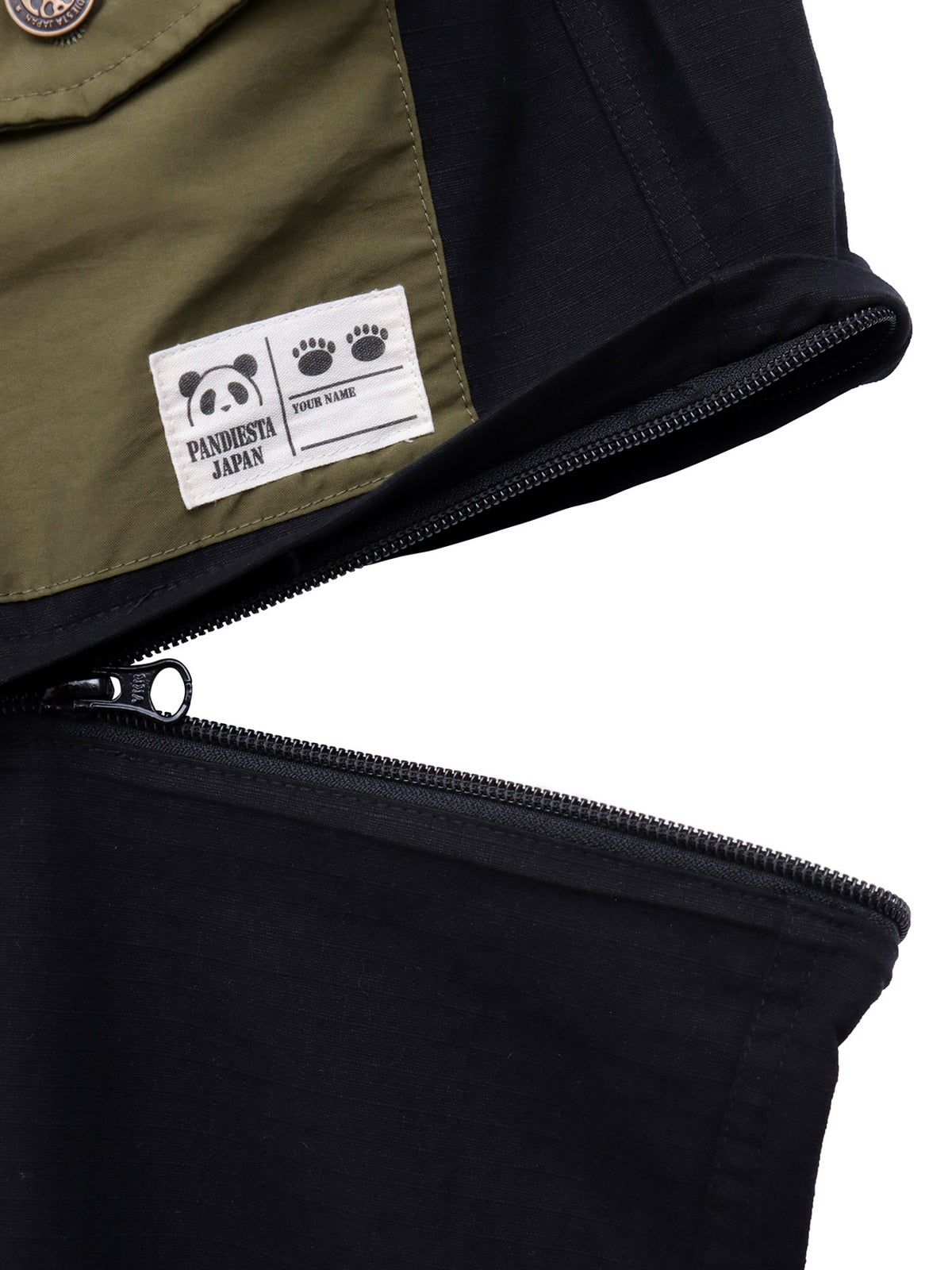 【PANDIESTA JAPAN】ナイロン切替ミリタリー2WAYパンツ