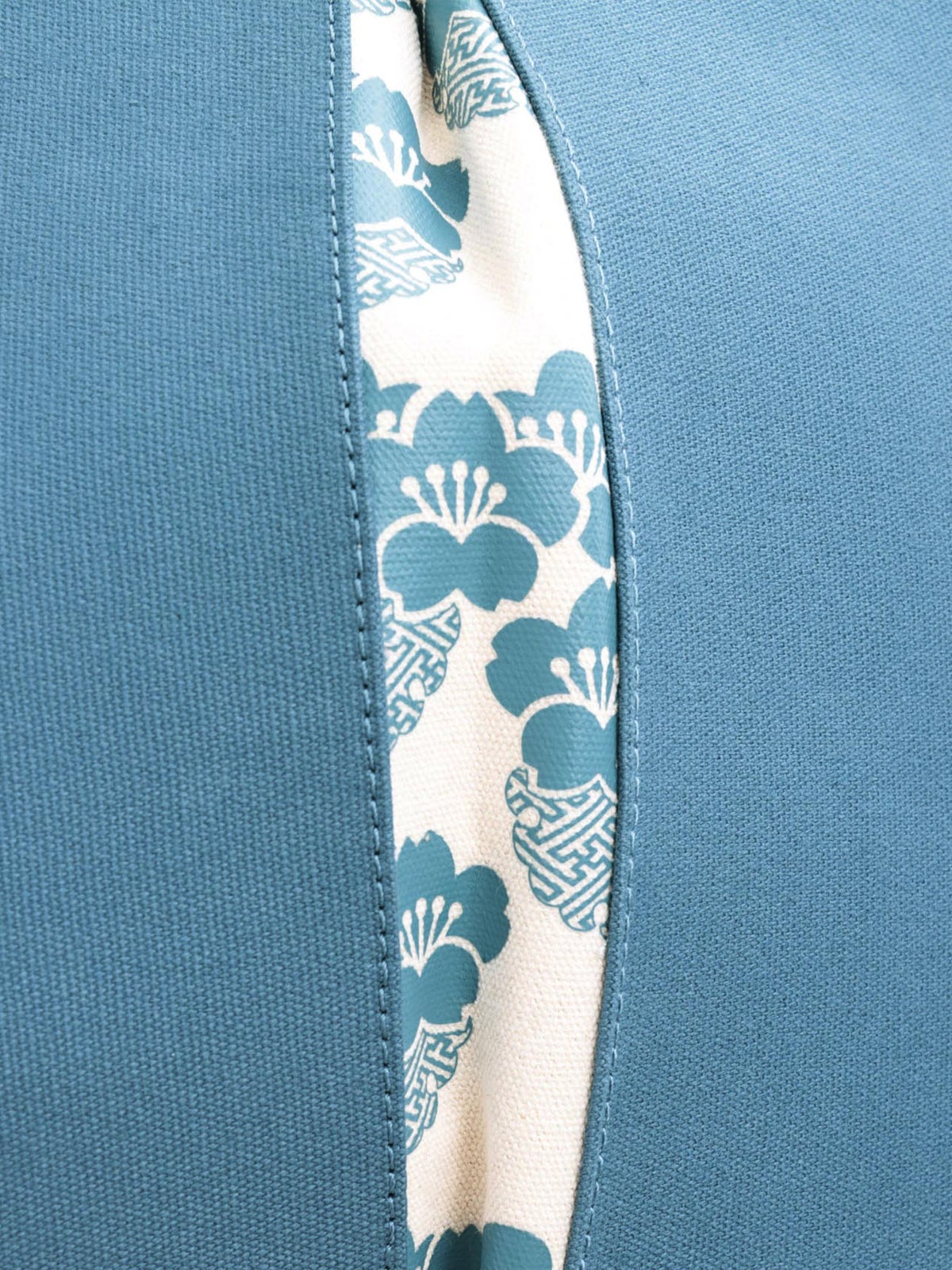 【雅結】桜刺繍 和生地切り替え2WAYタックトートバッグ