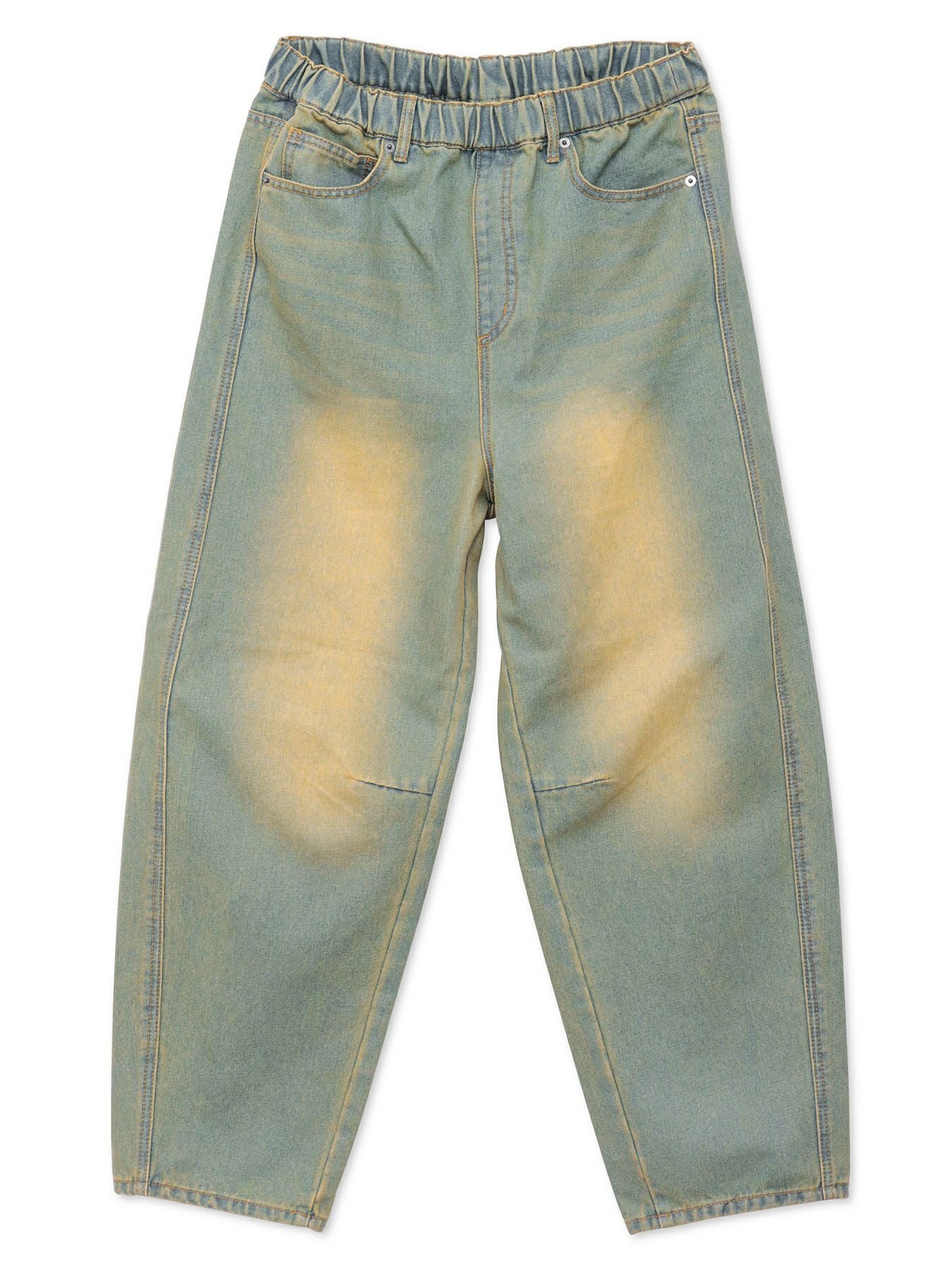 #26104 まくたろう　バレルパンツオーダー ≪40%OFF≫【moz】バレルレッグデニムパンツ〔別注〕≪返品・取寄対応