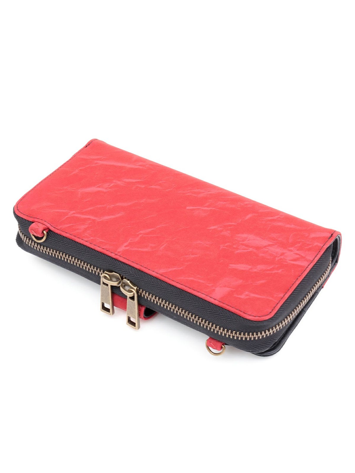 【雅結】桜刺繍ショルダーウォレット