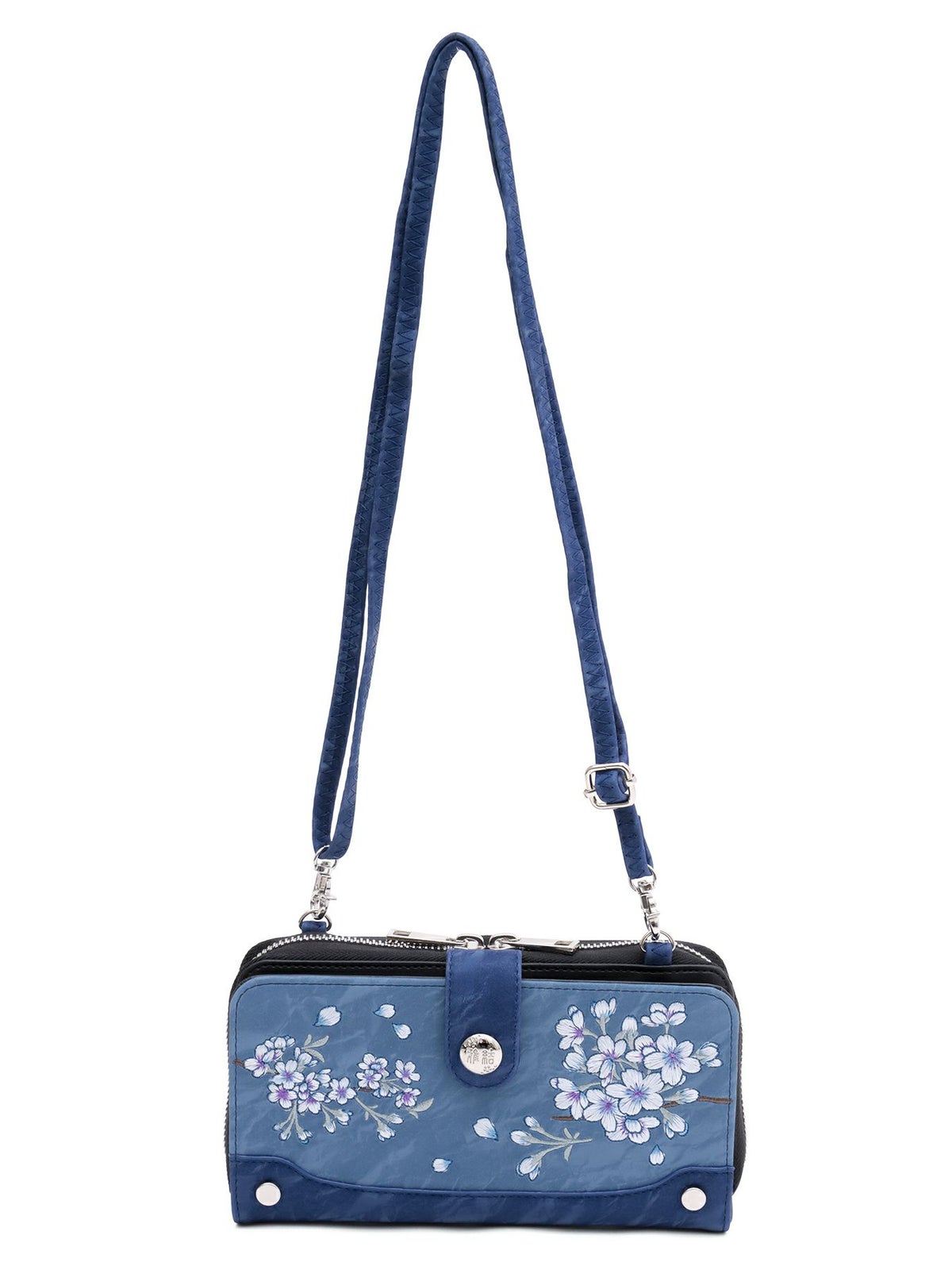 【雅結】桜刺繍ショルダーウォレット