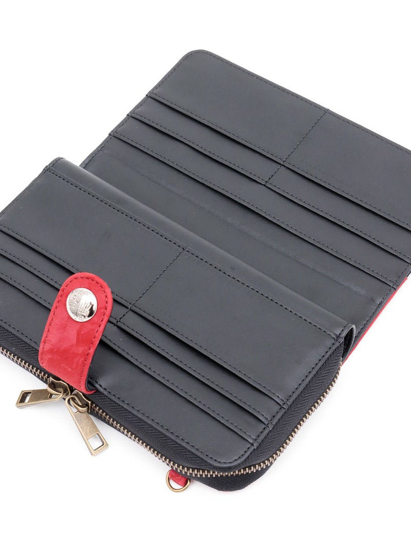 【雅結】桜刺繍ショルダーウォレット