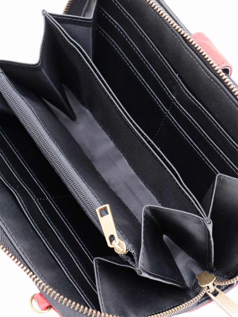 【雅結】桜刺繍ショルダーウォレット