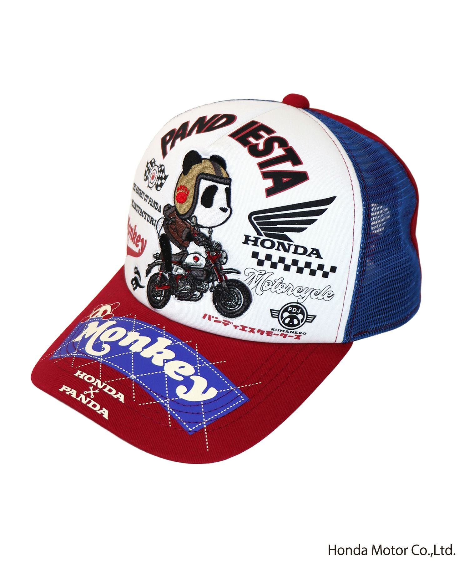 HONDA×PANDIESTA JAPAN】“モンキー125”刺繍入りCAP | 流儀圧搾 ONLINE