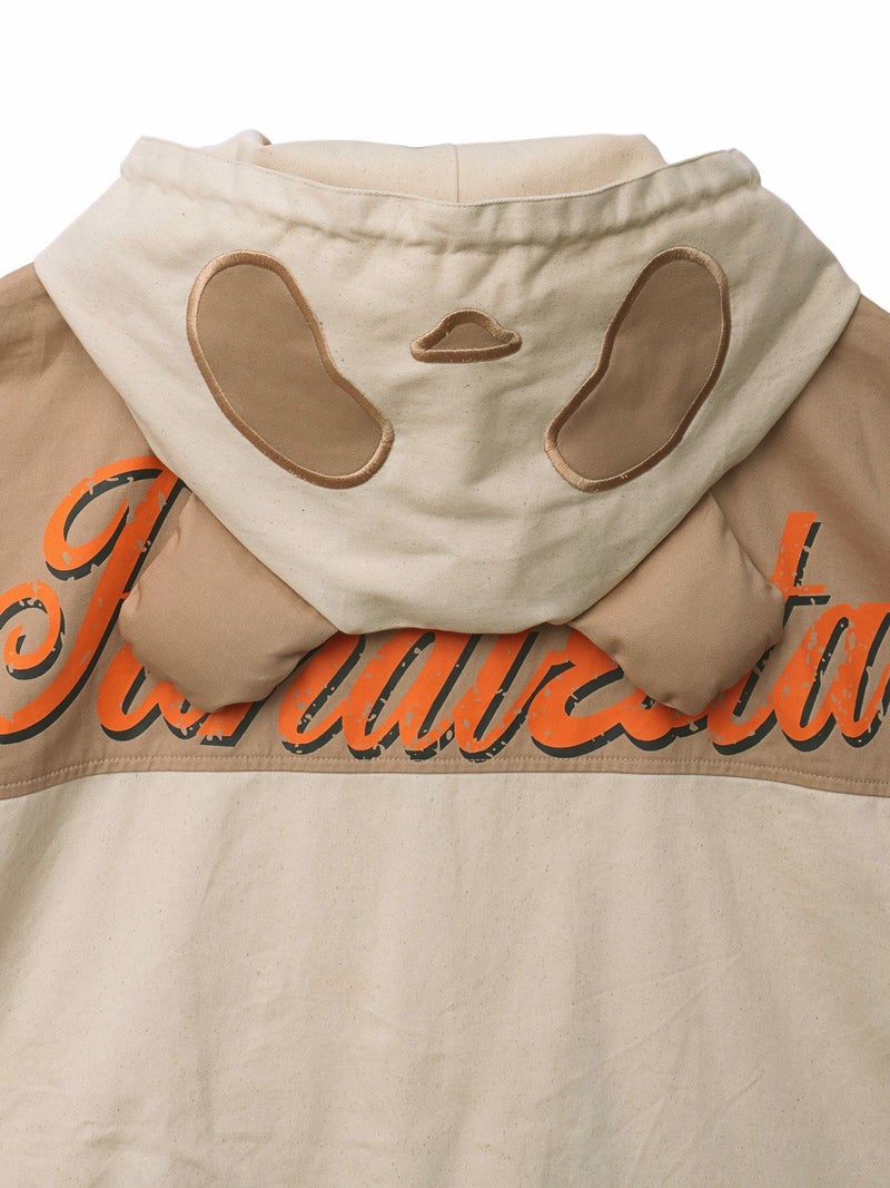 ＜春の予約会＞【PANDIESTA JAPAN】ミリタリーフードジャケット