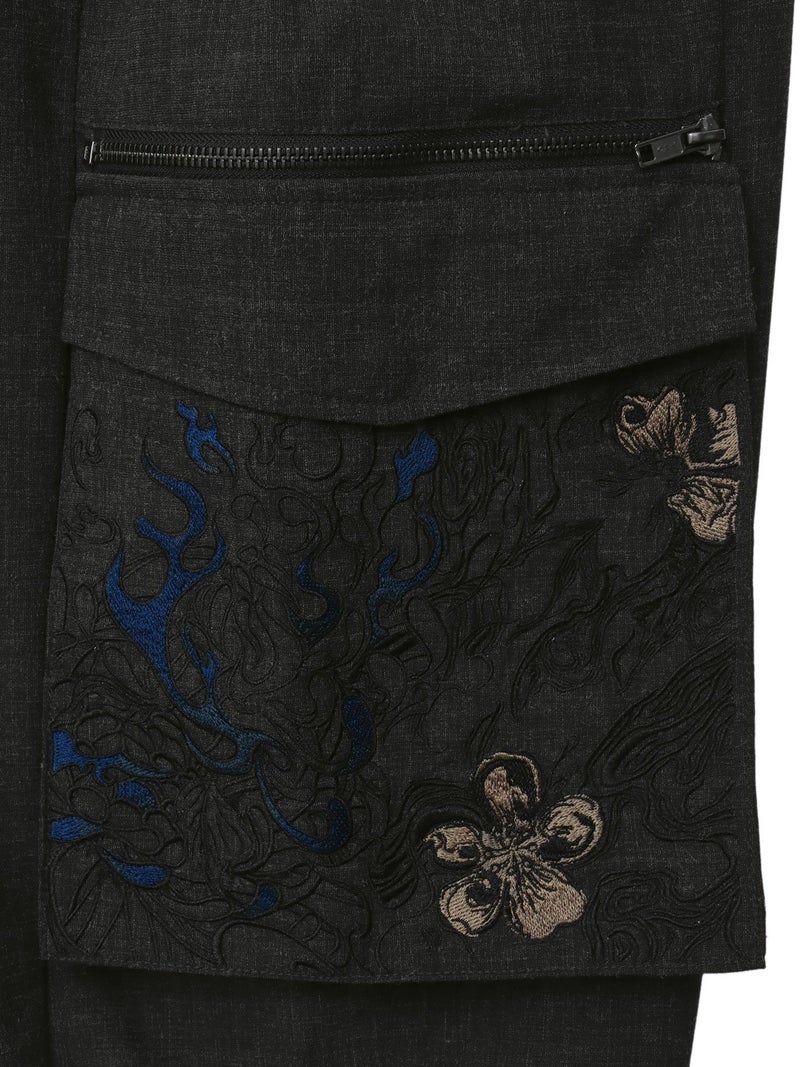 ＜春の予約会＞【DRASTIC GARDEN】“劇薬ノ園”セパレートカーゴパンツ