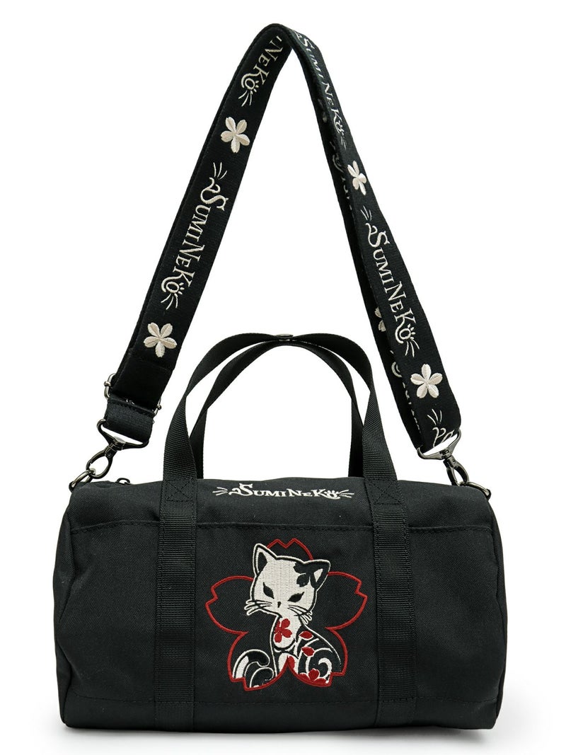  ＜春の予約会＞【SUMINEKO】刺繍入り2WAYミニボストンバッグ