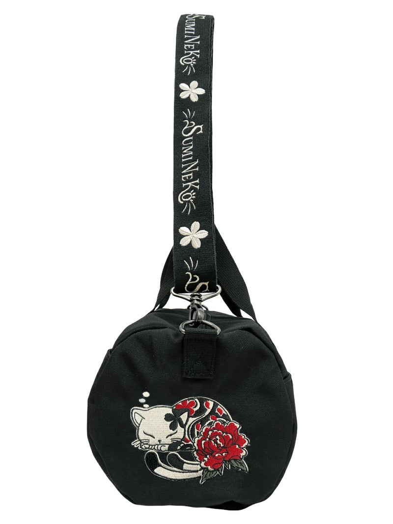 ＜春の予約会＞【SUMINEKO】刺繍入り2WAYミニボストンバッグ