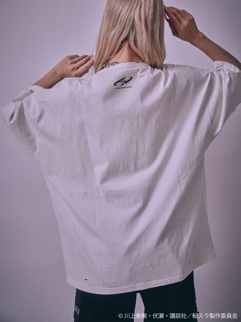 【P.N UNDERGROUND×転生したらスライムだった件】“ミリム”ダメージTシャツ