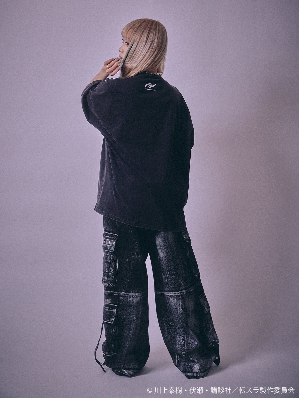 【P.N UNDERGROUND×転生したらスライムだった件】“ミリム”ダメージTシャツ