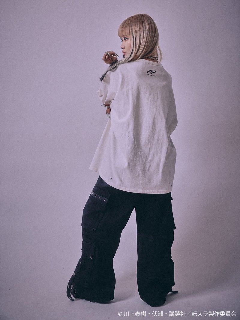 【P.N UNDERGROUND×転生したらスライムだった件】“ミリム”ダメージTシャツ