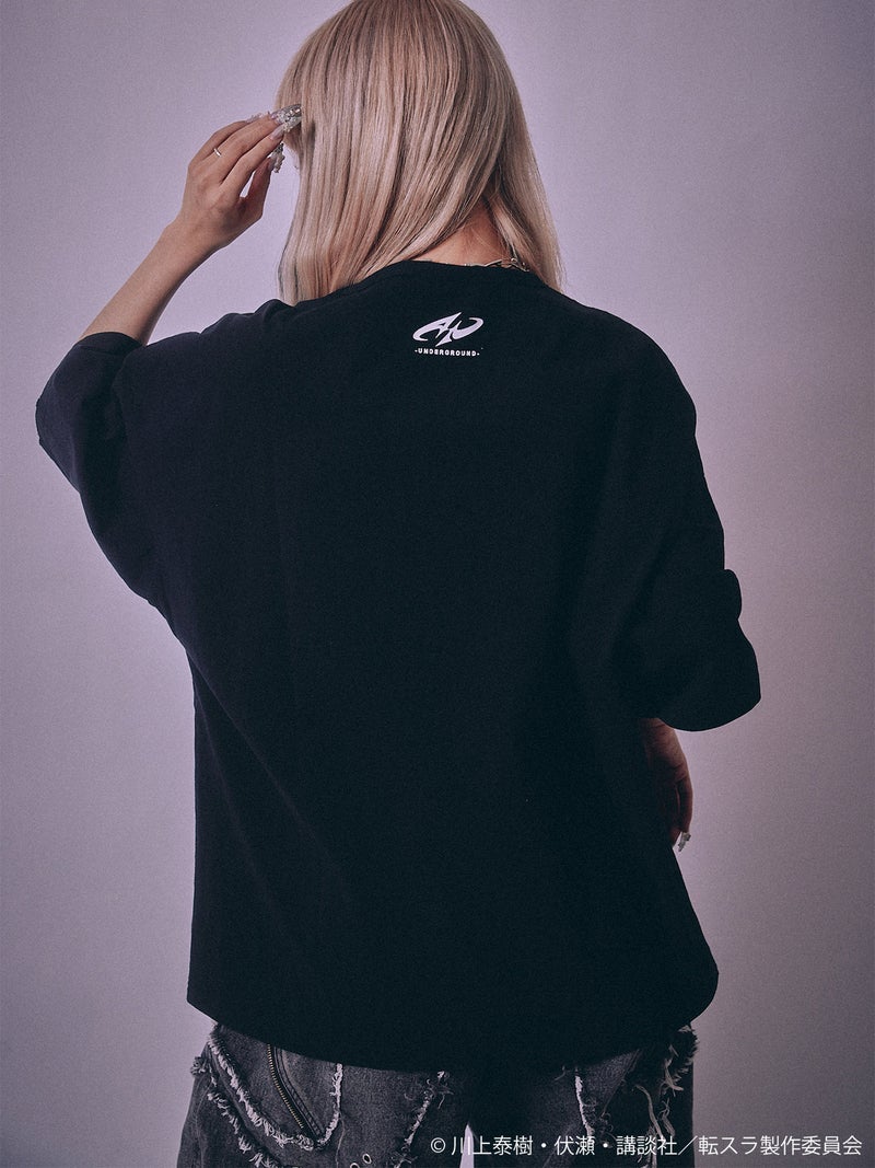 【P.N UNDERGROUND×転生したらスライムだった件】“ディアブロ”ダメージTシャツ