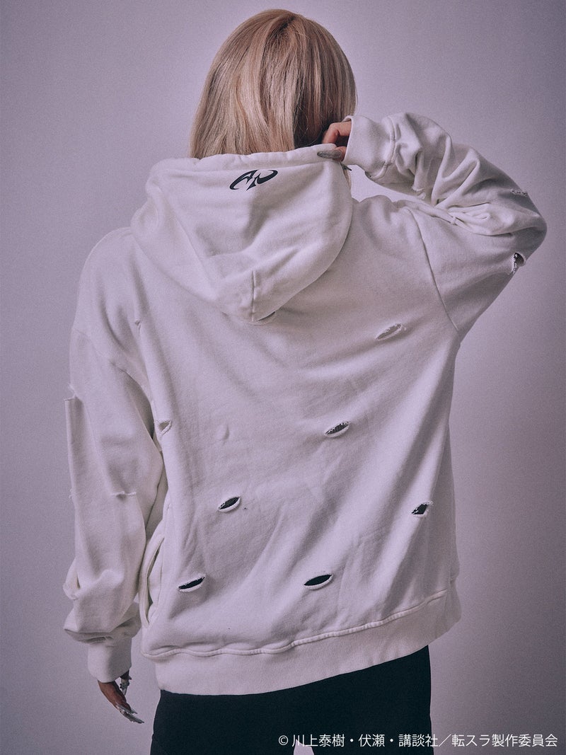 【P.N UNDERGROUND×転生したらスライムだった件】“リムル”ダメージパーカー