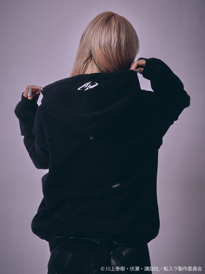 【P.N UNDERGROUND×転生したらスライムだった件】“リムル”ダメージパーカー