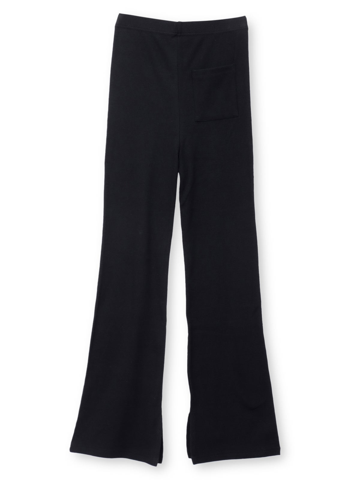 【雅結】桜刺リブフレアパンツ