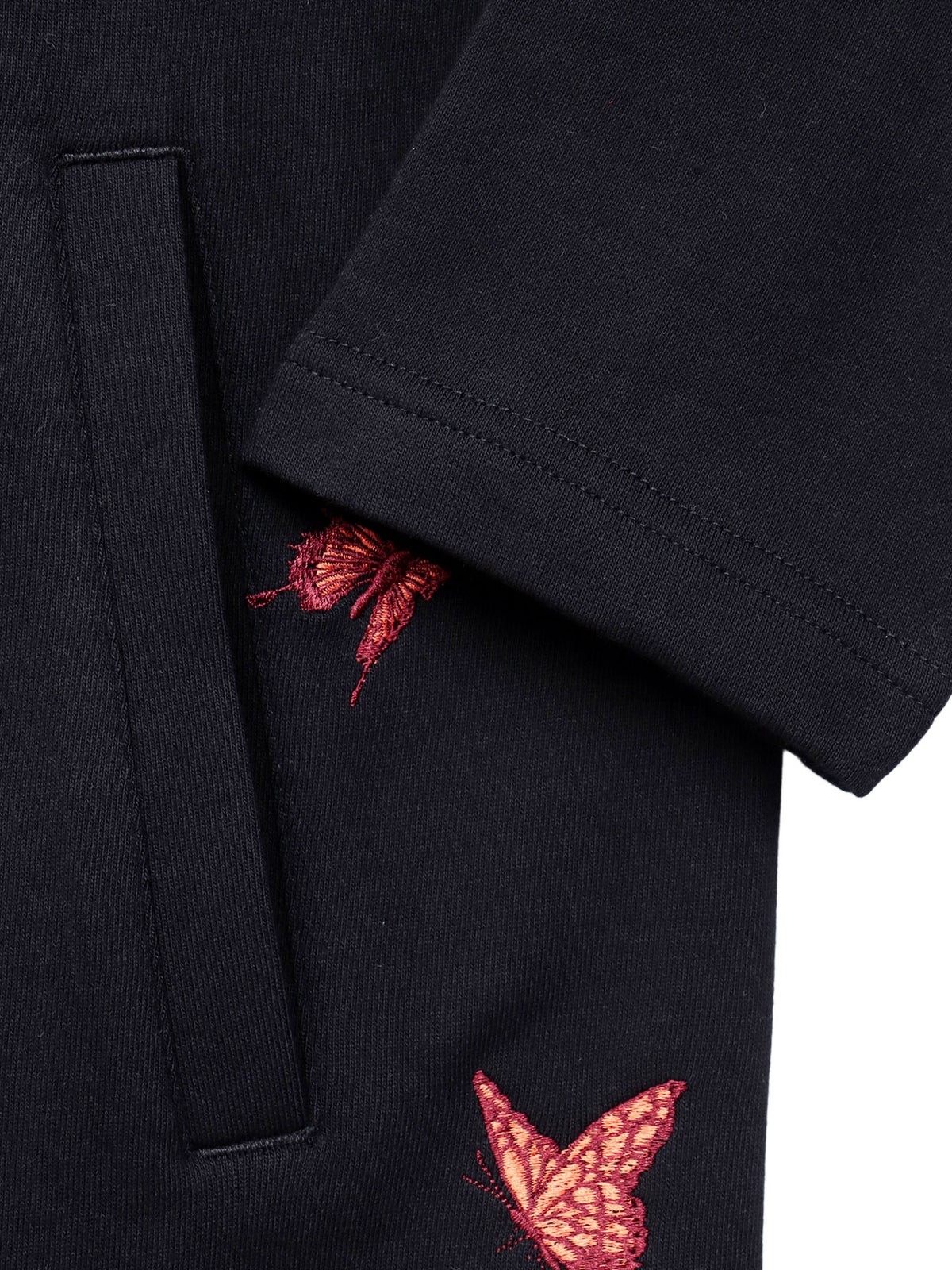 【今昔 -KON-JAKU-】“ビサンチンの花”ナナメZIPロングパーカー