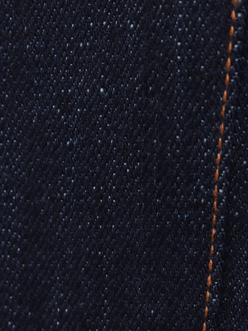 【今昔 -KON-JAKU-×参丸一】コラボ刺繍入りデニムパンツ