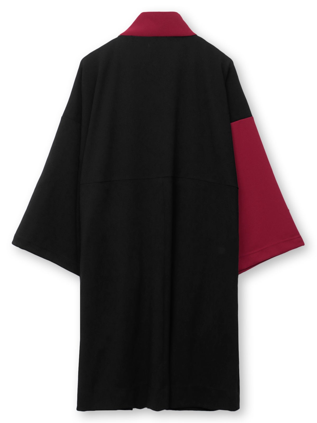 【雅結 -EN-】“無”切替羽織りロングカーディガン