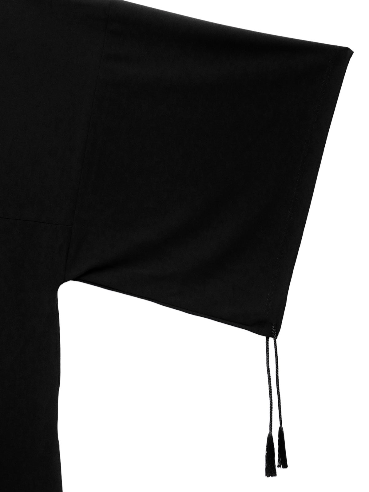 【雅結 -EN-】“無”切替羽織りロングカーディガン