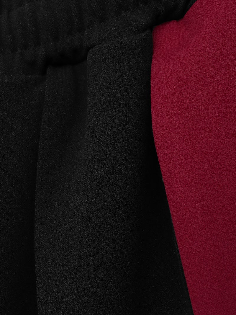 【雅結 -EN-】“無”飾り帯付き切替ハカマパンツ