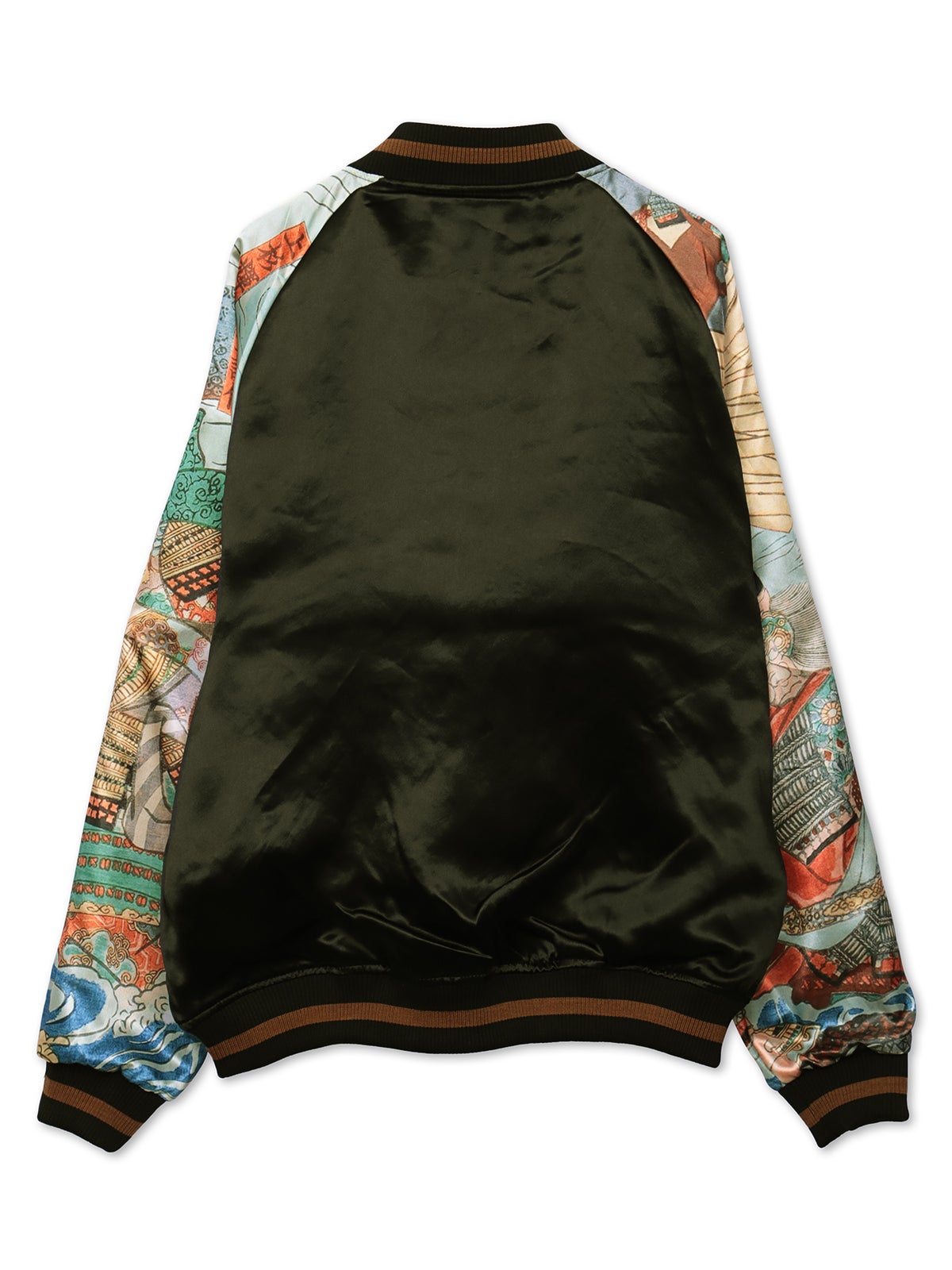 【絡繰魂】“戦国浮世絵 八重垣姫”刺繍入りリバーシブルスカジャン