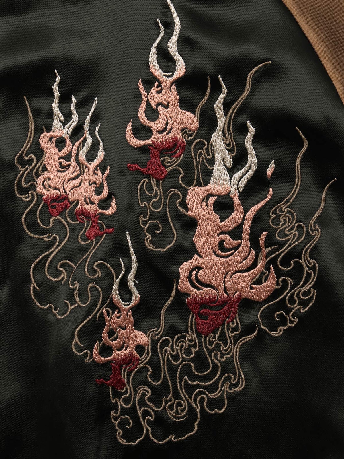 【絡繰魂】“戦国浮世絵 八重垣姫”刺繍入りリバーシブルスカジャン