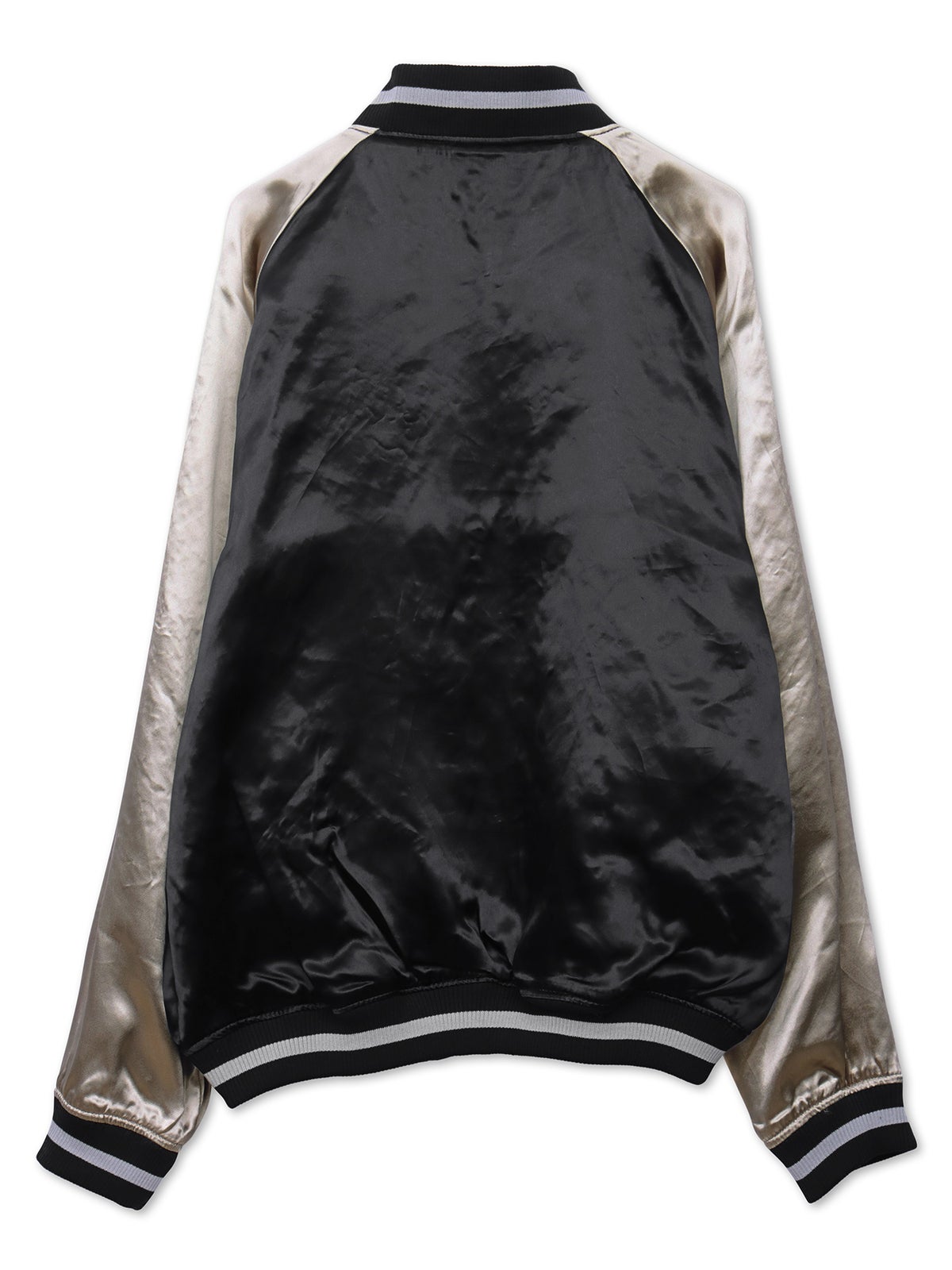 【絡繰魂・粋】“座頭鯨飛翔”総刺繍リバーシブルスカジャン