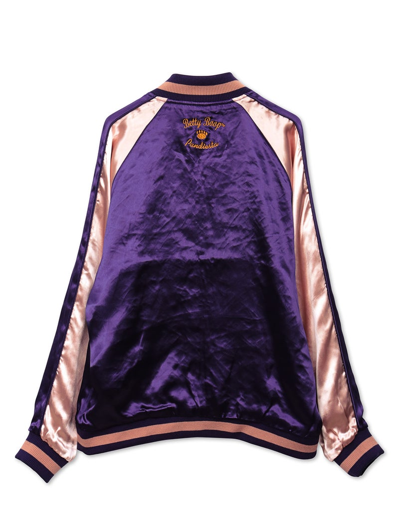 【PANDIESTA JAPAN×BETTY BOOP】“花魁道中”総刺繍リバーシブルスカジャン