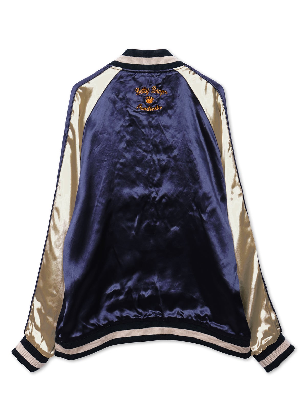 【PANDIESTA JAPAN×BETTY BOOP】“花魁道中”総刺繍リバーシブルスカジャン