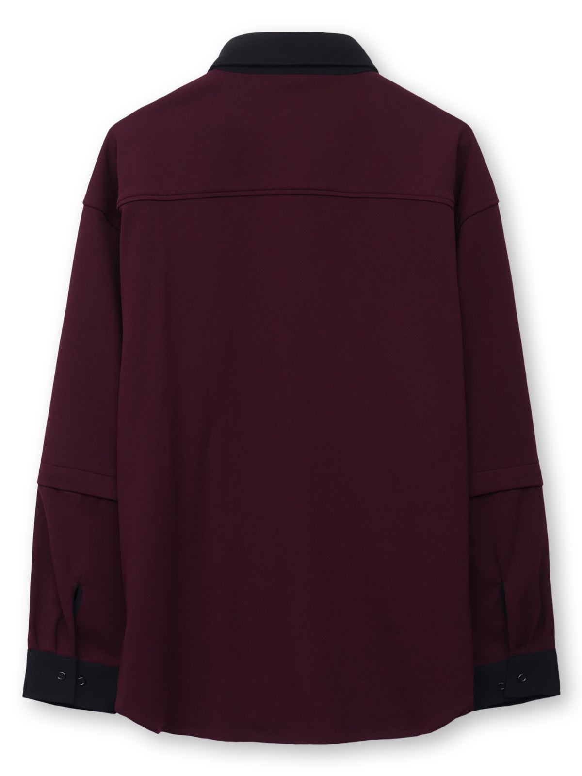 【雅結】菊刺繍袖脱着シャツ